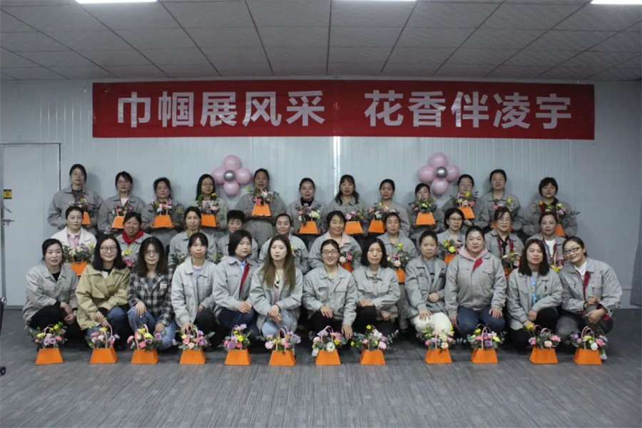 玫瑰亦鏗鏘，凌宇女工有力量！