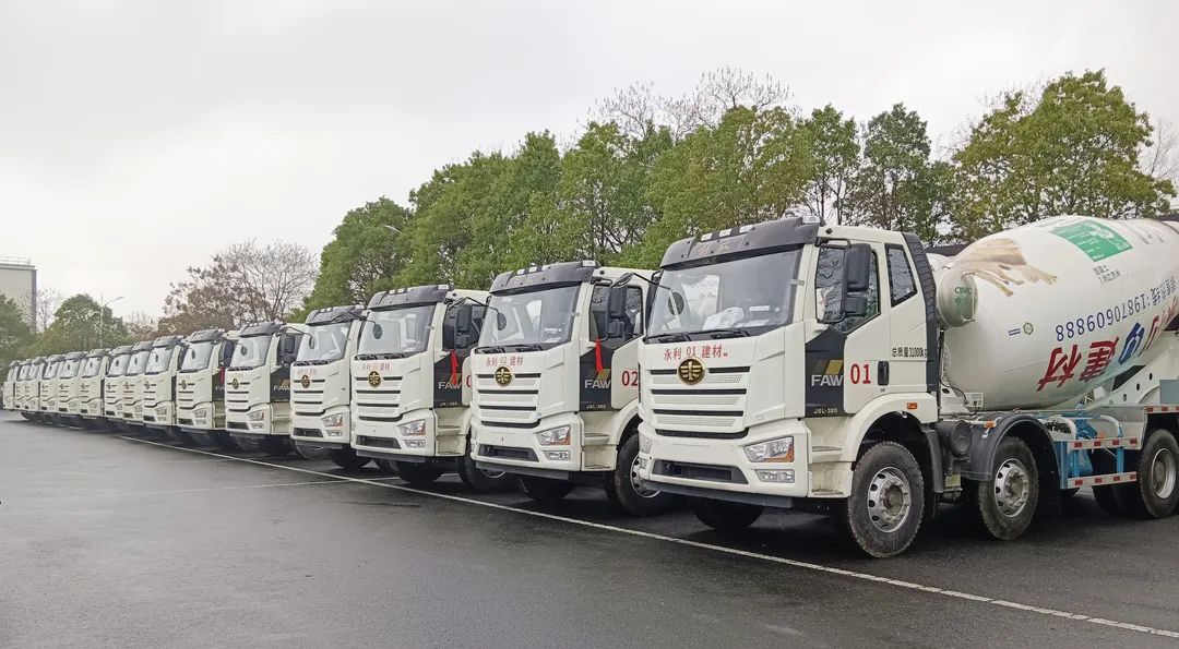 聯(lián)合交付共贏未來！全新解放&凌宇J6L攪拌車首亮相！